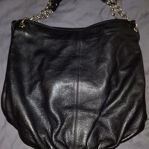Bodhi black leather bag